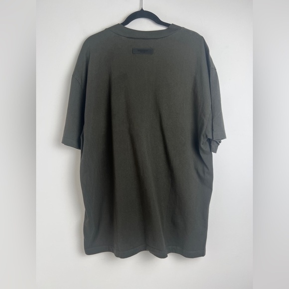 Fear Of God Essentials Men's Off Black Oversized Short Sleeve T-Shirt XL - Picture 8 of 14